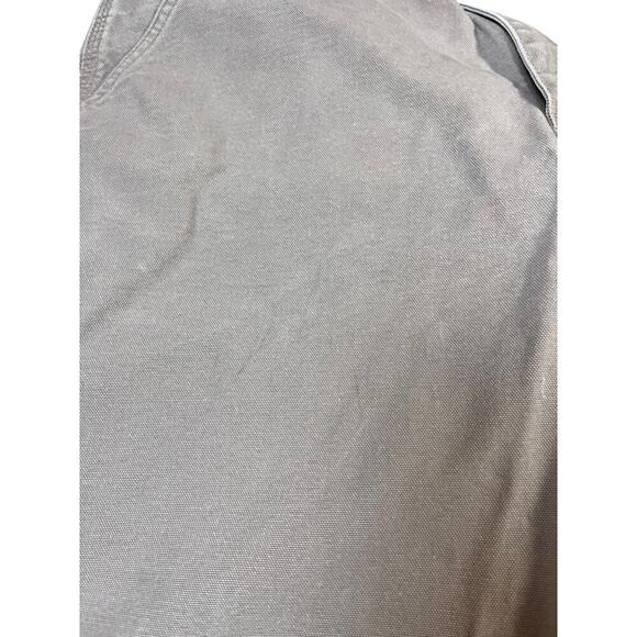 Carhartt Mens Dungaree Pants/Workwear 35x32 Khaki color-flawed - Picture 4 of 9